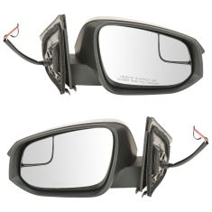 14 (from 11/14)-16 Toyota Rav4 Pwr, Htd, Turn Signal Mirror (w/Convex Spotter Glass) w/PTM Cap Pair