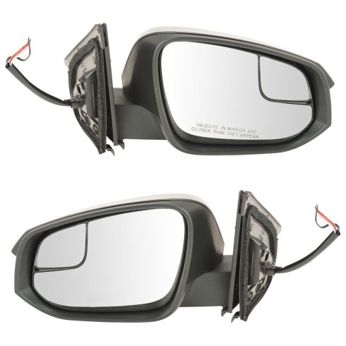 14 (from 11/14)-16 Toyota Rav4 Pwr, Htd, Turn Signal Mirror (w/Convex Spotter Glass) w/PTM Cap Pair