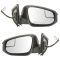 14 (from 11/14)-16 Toyota Rav4 Pwr, Htd, Turn Signal Mirror (w/Convex Spotter Glass) w/PTM Cap Pair