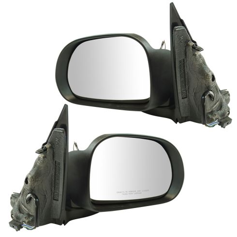 14-16 Fiat 500L Power, Heated w/Temperature Sensor & PTM Cap Mirror Pair