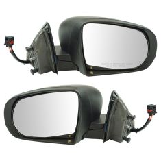 14-17 Jeep Cherokee Power Textured Mirror Pair