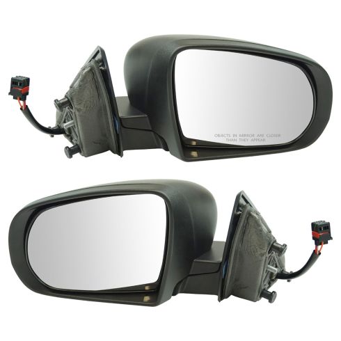 14-17 Jeep Cherokee Power Textured Mirror Pair