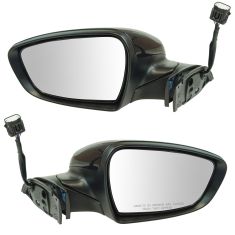 14-16 Kia Forte Sedan, Forte 5 Power Folding, Power, Heated w/Turn Signal PTM Mirror Pair