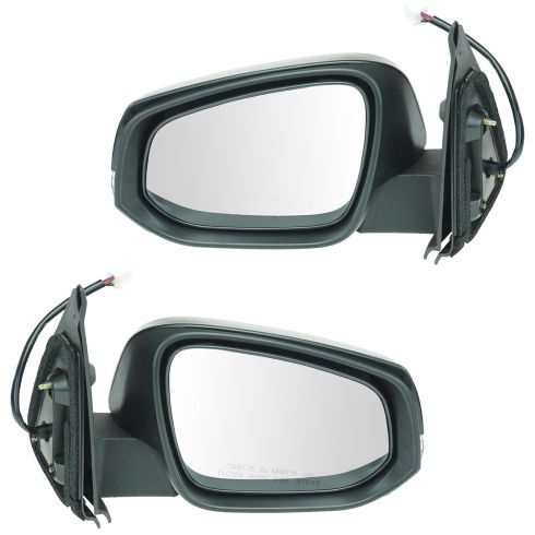 16-17 Toyota Tacoma Power, Heated (w/Housing Mounted Turn Signal) w/PTM Cap Mirror Pair
