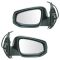 16-17 Toyota Tacoma Power, Heated (w/Housing Mounted Turn Signal) w/PTM Cap Mirror Pair