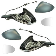 15-16 VW Golf (exc e-Golf, R Model) Power, Heated w/Signal Light Primered Mirror Pair