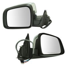 14-16 Grand Cherokee Pwr Fld, Heated, w/BSM, Memory, LED TS on Hsg, Pud L, Chrme Cap Mirror Pair