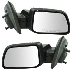 11(frm 2/8/11)-14 Ford Edge Pwr, Htd (w/Puddle Lt, Tur Signal & Blind Spot Alert) w/PTM Cap Mir Pair