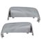 99-07 Ford Super Duty Pickup w/Upgraded Mirror; 08-15 SD w/Raised Trim Line Chrome Mirror Cap PAIR