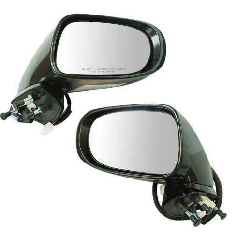 09-13 Lexus IS250, IS350 Sedan Power, Heated (w/Memory, Puddle & Turn Signal Light) PTM Mirror Pair