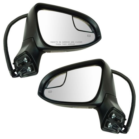 13-16 Toyota Venza Power, Heated (w/Spotter Glass,Puddle &Turn Signal Light) Manual Fld PTM Mir Pair