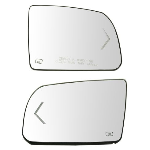11-17 Tundra; 11-16 Sequoia (w/OE Mirror) (w/o Dimmer) Htd w/Turn Signal Mirror Glass w/Backing Pair