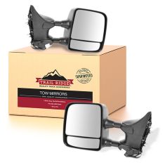 04-15 Nissan Titan SE/Pro-4X Power, Heated, (w/Mtg Brackets) Textured Towing Mirror PAIR (TR)