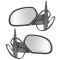 07-08 Silverado,Sierra 1500-3500 New Body Power Folding, Htd, Memory, 7 LED TS Txt Cover Mirror PAIR