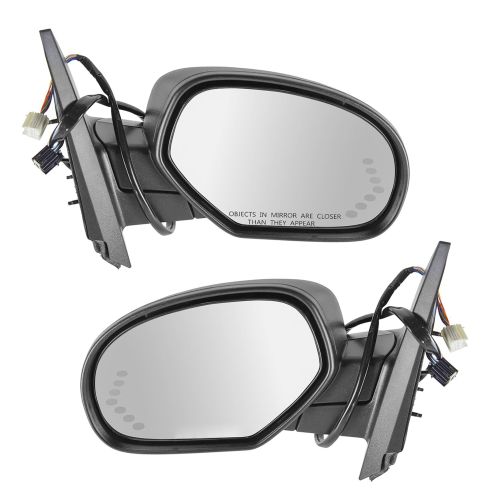 07-08 Avalanche, Sub, Esc, ESV,EXT, Tahoe,Yukon, XL Pwr Fld, Htd, Mem, PL, 7 LED TS Txt Cvr Mir PAIR