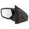 14-17 Silverado, Sierra 1500; 15-17 2500, 3500 Manual Textured Black Towing Mirror PAIR