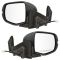 16-17 Honda Pilot; 17-18 Ridgeline Power w/Textured Black Cap Mirror PAIR