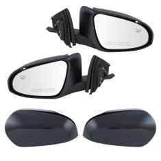 13-15 Toyota Avalon; Hybrid Power Heated Memory Signal PTM Mirror PAIR