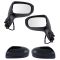 14 Honda Civic Power Textured Black Mirror PAIR