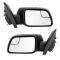 11-14 Ford Edge Power Blind Spot Textured Black Mirror PAIR