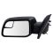 11-14 Ford Edge Power Blind Spot Textured Black Mirror PAIR