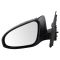 15 Toyota Yaris HB Manual Lower Textured Molding PTM Mirror PAIR