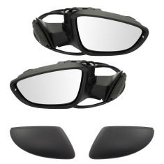 12 VW Passat Power Heated Signal Memory Primer Mirror PAIR