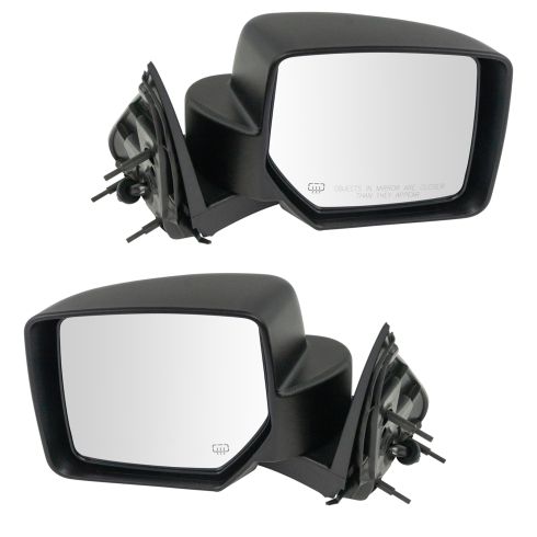 08-12 Jeep Liberty Power Heated Textured Mirror Pair