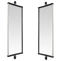 Heavy Duty Truck 16 x 6 Aluminum West Coast Mirror PAIR