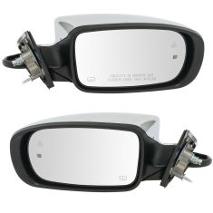 11-18 Chrysler 300 Sedan Power Heated Memory Signal BSD Puddle Chrome Mirror PAIR