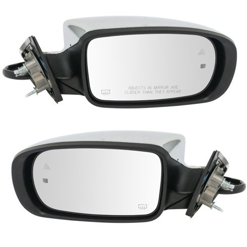 11-18 Chrysler 300 Sedan Power Heated Memory Signal BSD Puddle Chrome Mirror PAIR