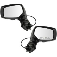 15-17 Subaru Legacy, Outback Chrm Trm Power Heat Signal w/Warn Light PTM Mirror PAIR