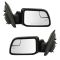 11-14 Ford Edge Power Heated Puddle Light Spotter PTM Mirror PAIR