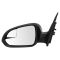 18-19 Hyundai Accent Sedan Power, Heated, Manual Folding w/Spotter Glass PTM Cover Mirror PAIR