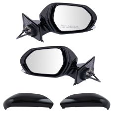 16-17 Toyota Prius Power, Heated, Manual Folding & PTM Cover Mirror PAIR