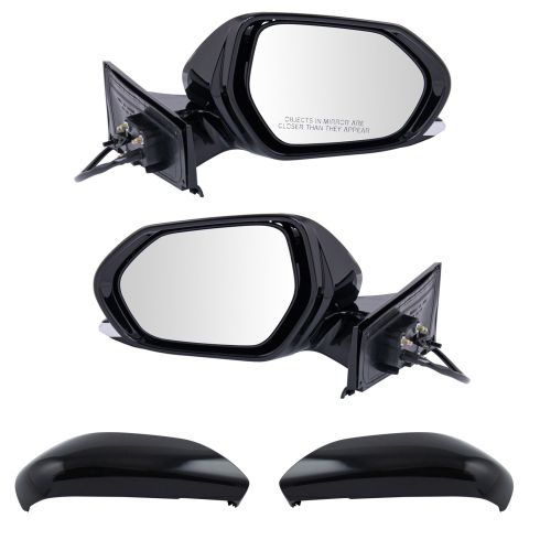 16-17 Toyota Prius Power, Heated, Manual Folding & PTM Cover Mirror PAIR