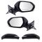 16-17 Toyota Prius Power, Heated, Manual Folding & PTM Cover Mirror PAIR
