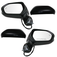 18-19 Camry Power, Heated, Manual Folding w/Turn Signal, Blind Spot Monitoring & PTM Cover Mir PAIR