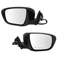 14-16 Nissan Rogue Power, Heated w/Turn Signal, Camera, Manual Folding w/PTM Cover Mirror PAIR