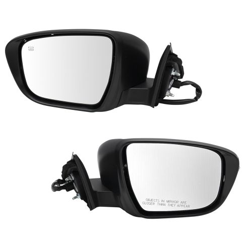 14-16 Nissan Rogue Power, Heated w/Turn Signal, Camera, Manual Folding w/PTM Cover Mirror PAIR