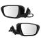 14-16 Nissan Rogue Power, Heated w/Turn Signal, Camera, Manual Folding w/PTM Cover Mirror PAIR