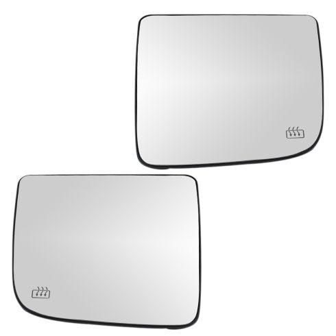 Nissan Titan Towing Mirror Glass Pair