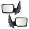 Pwr Heat Memory Turn Signal Puddle Mirror Pair Chrome