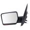 Pwr Heat Memory Turn Signal Puddle Mirror Pair Chrome