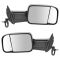 13-15 Ram 1500; 13-15 2500/3500 Power Heated Signal Puddle LH Temp Text Mirror PAIR (Trail Ridge)