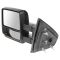 04-06 F150; 06 Mark LT Power Heated Signal Textured Black Tow Mirror PAIR (09 Style) (Trail Ridge)