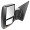 04-06 F150; 06 Mark LT Power Heated Signal Textured Black Tow Mirror PAIR (09 Style) (Trail Ridge)