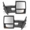 04-06 F150; 06 Mark LT Power Heated Signal Textured Black Tow Mirror PAIR (09 Style) (Trail Ridge)