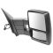 03-10 Ford Expedition Power Heated Puddle Textured Black Tow Mirror PAIR (Trail Ridge)