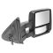 03-10 Ford Expedition Power Heated Puddle Textured Black Tow Mirror PAIR (Trail Ridge)